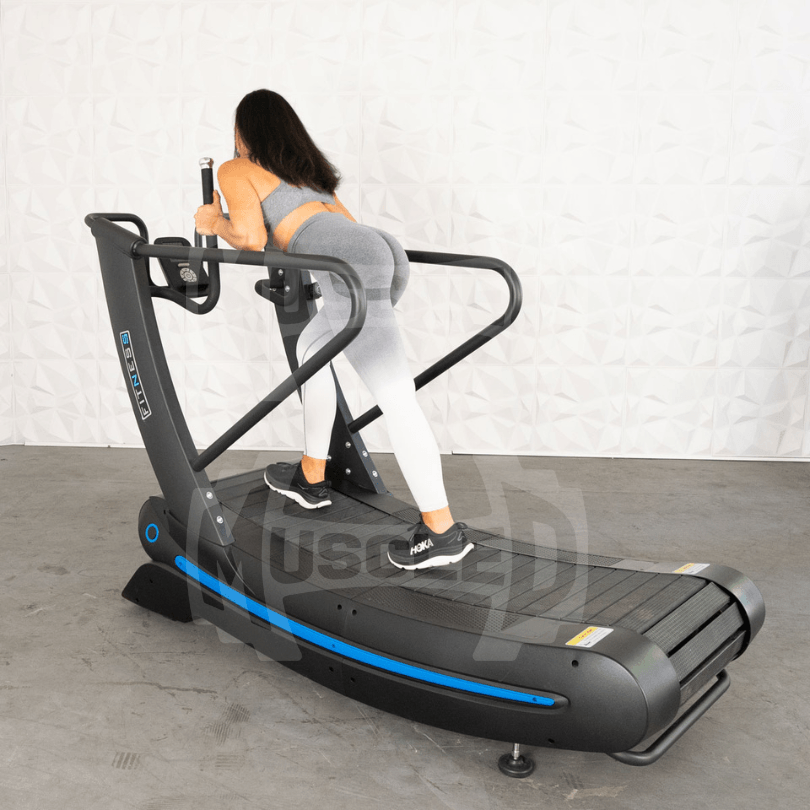 Commercial Self Powered Curve Treadmill - Muscle D Fitness