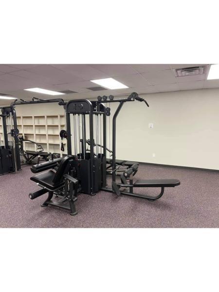 8 Stack Megatron Compact Multi-Gym - Muscle D Fitness - Comprehensive Commercial Grade Space Saving Gym Equipment
