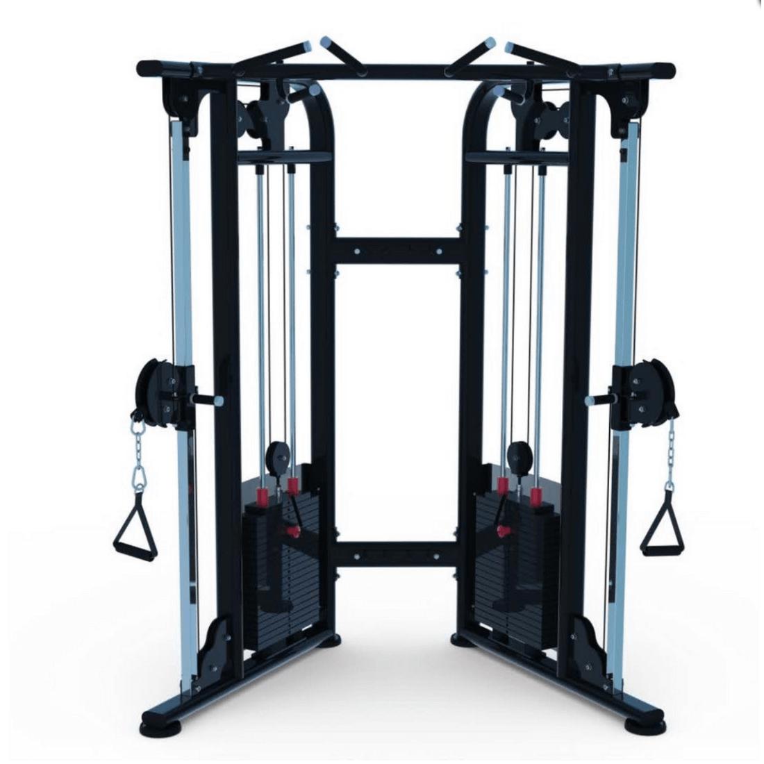 Muscle D Dual Adjustable Pulley Functional Trainer