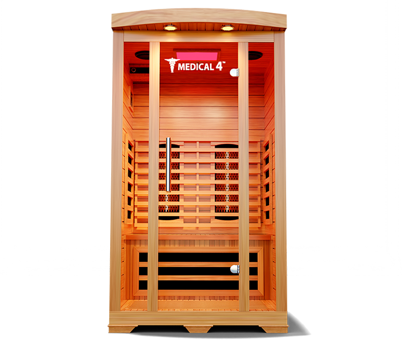 Medical 4 Infrared Sauna (2-Person) - Doctor-Designed Home Wellness