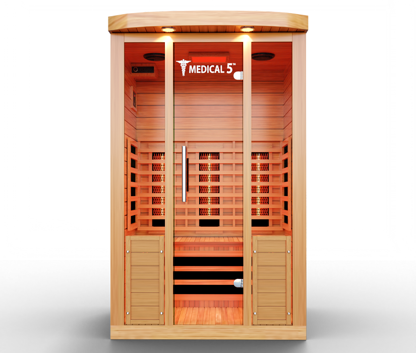 Medical 5 Infrared Sauna (3-Person) - Doctor-Designed Home Wellness
