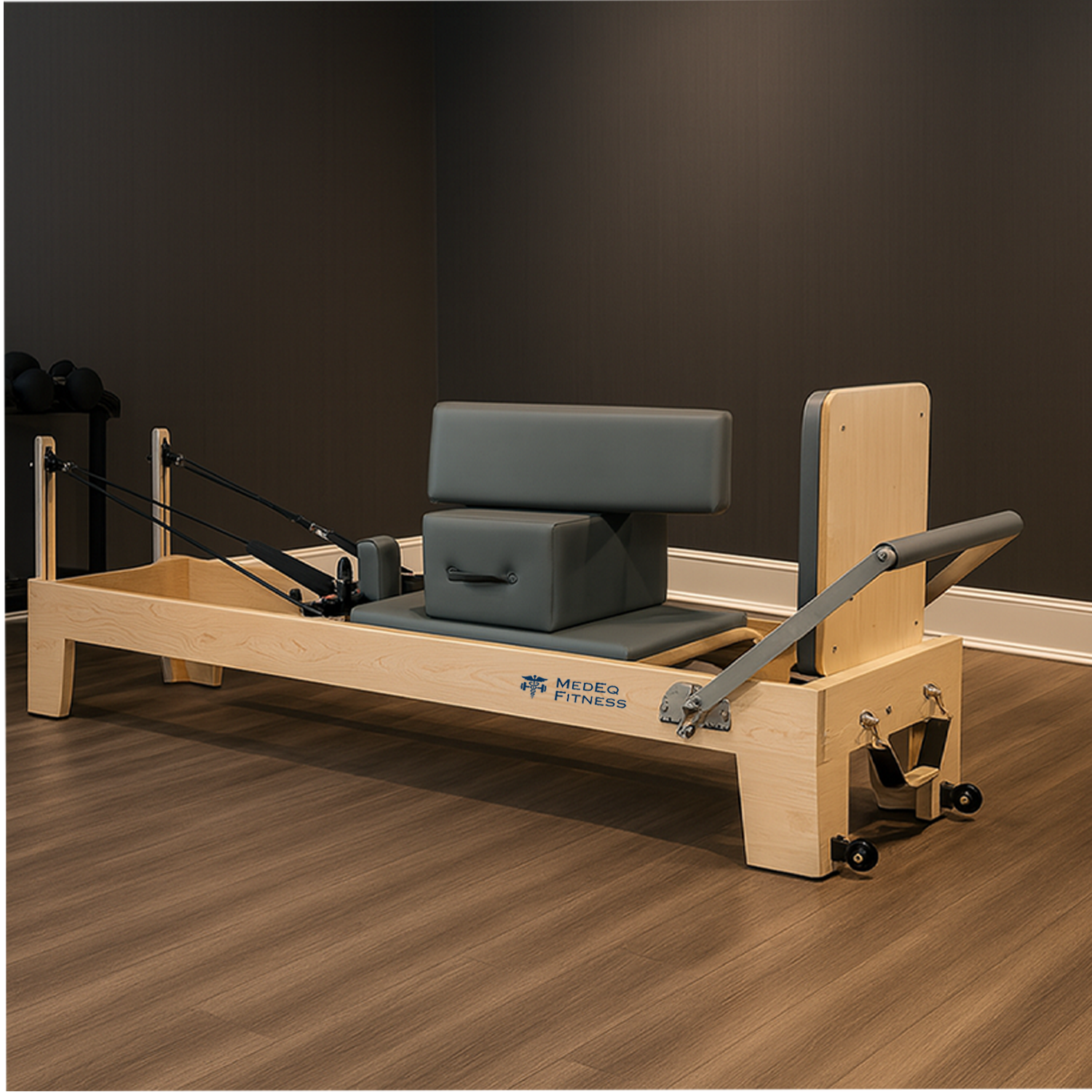 MedEq Fitness Classic Wooden Pilates Reformer