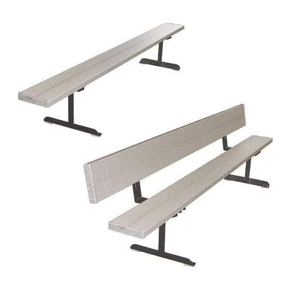 First Team Teammate Portable Player Benches – Aluminum Seating for Teams