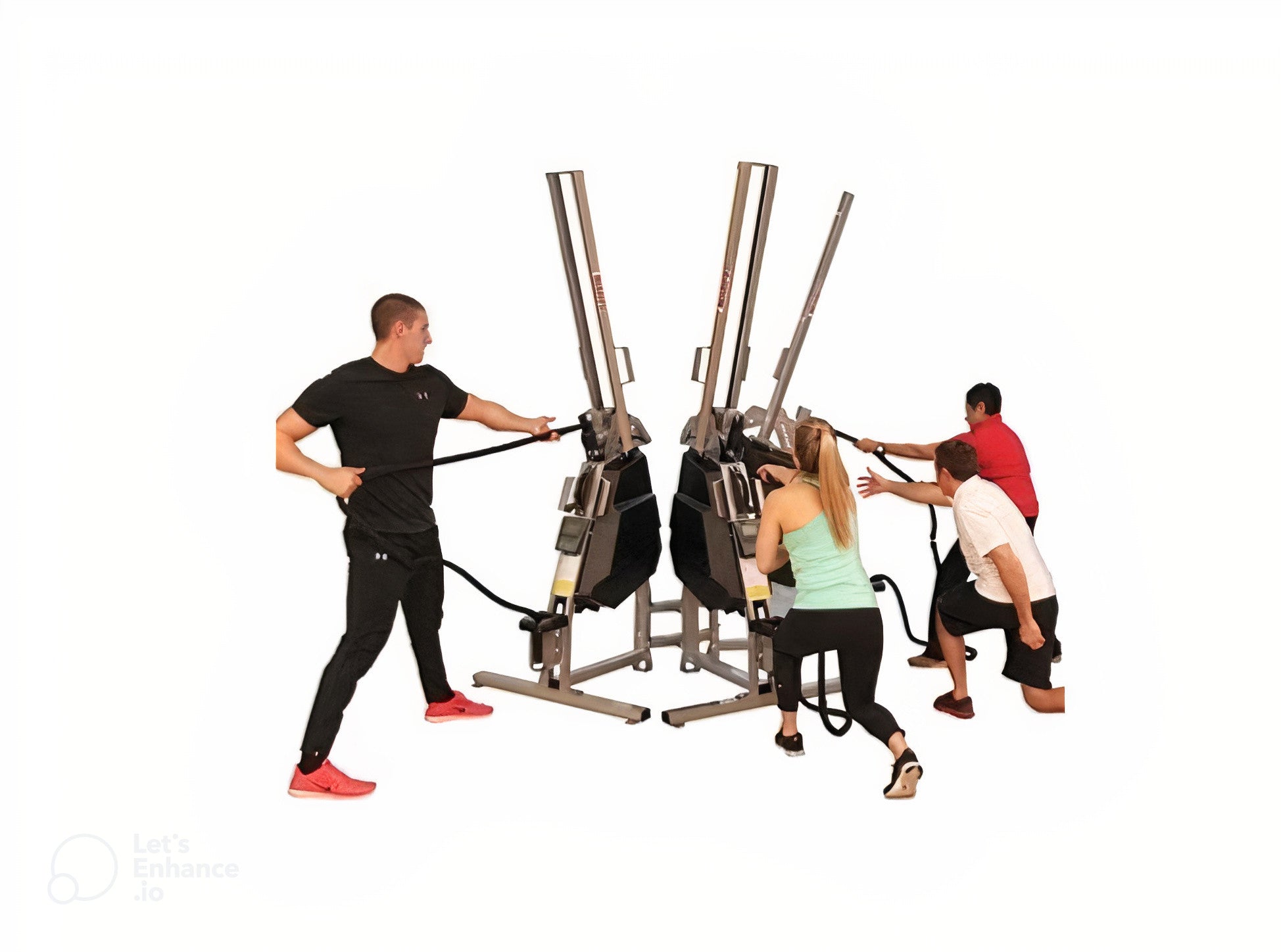 Marpo Three60™ Multi-Directional Rope Training Station