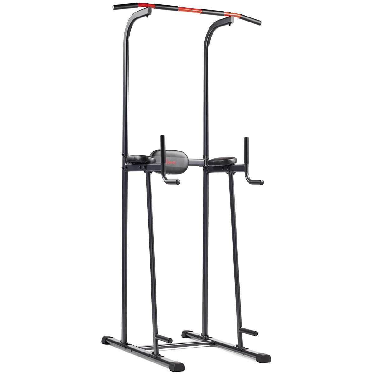 Multi-Function Power Tower with Dip Station, Pull-Up Bar & Core Workout