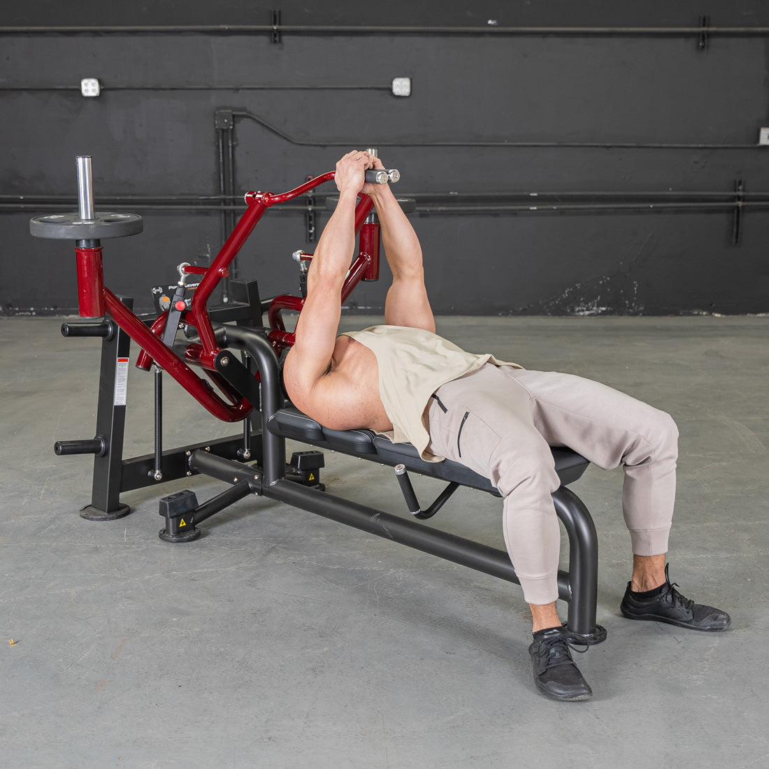 Muscle D Fitness Power Leverage V2 Lying Pec Fly