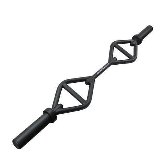 TGrip Shorty Bar – Multi-Grip Olympic Barbell for Strength Training & Fat-Burning Workouts