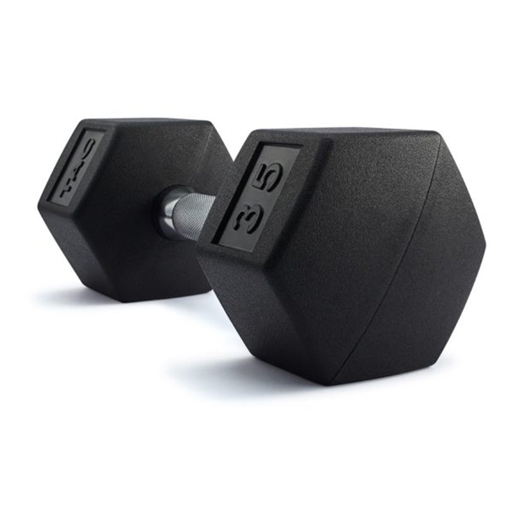 TAG Fitness SDS Rubber Encased Hex Dumbbell Sets