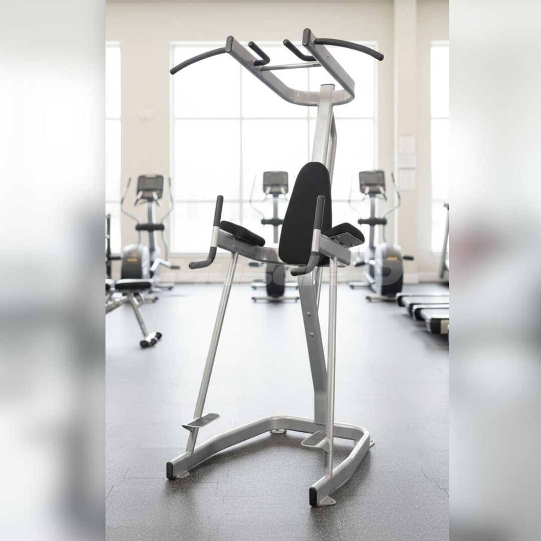 Vertical Knee Raise with Pull-Up Station | Muscle D Fitness