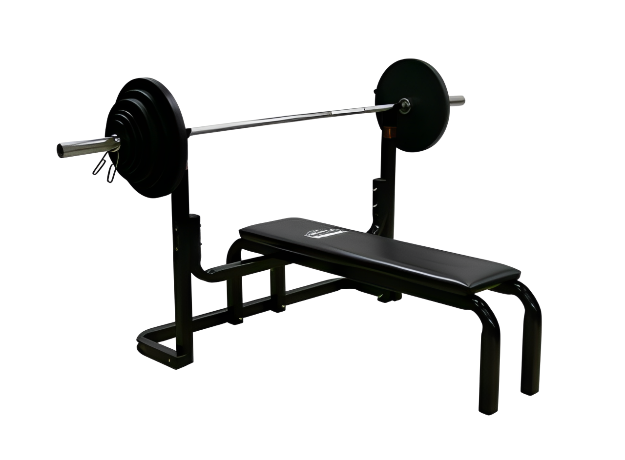 York Barbell Power Lifting Bench - Heavy-Duty Strength Training