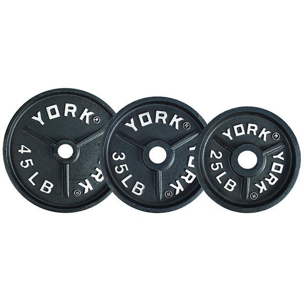 York 2" Deep Dish Olympic Weight Plates