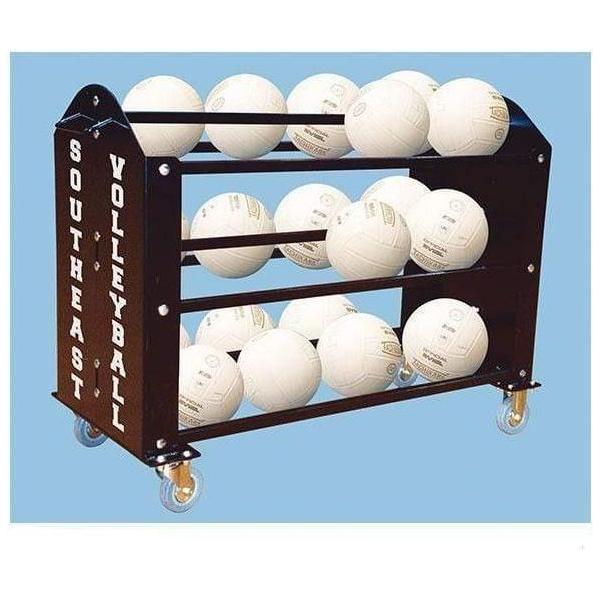 First Team Ball Hog Super Duty Volleyball Carrier – Holds 30 Volleyballs