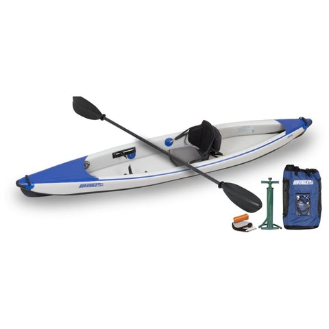 Sea Eagle 393rl RazorLite Inflatable Kayak Pro Carbon Package - 393RLK_PC